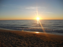Le Brasilia - Sonnenaufgang am Strand