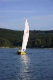 Segelboot im Einsatz
